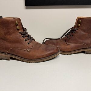 Joe's Jeans Chestnut Leather Men's Boots